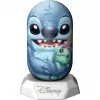 Puzzle 3D Ravensburger Disney Stitch Hylkies — figura 3D em forma de personagem da Ravensburger