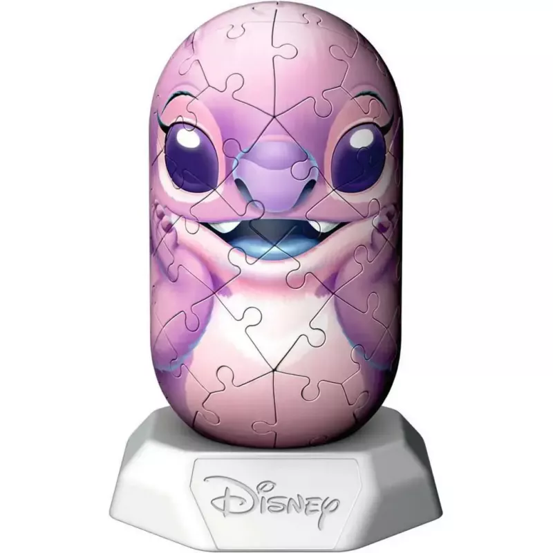 Puzzle 3D Ravensburger Disney Stitch - figura Angel, peças de espuma encaixáveis, modelo 12008045