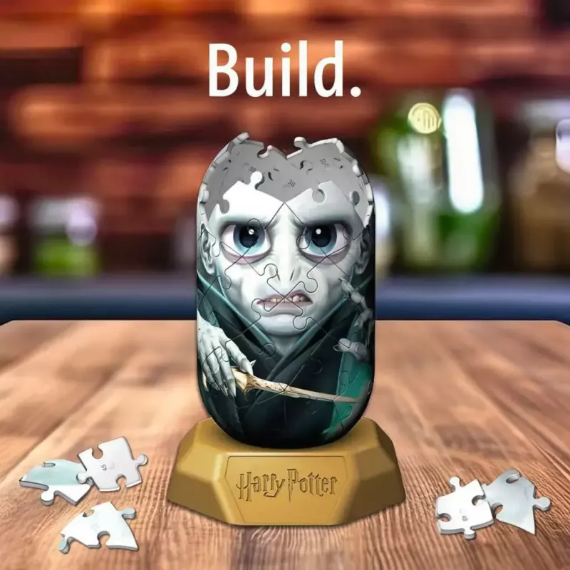 Puzzle 3D Ravensburger Harry Potter – figura Voldemort, modelo 12008047