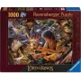 Puzzle Ravensburger 12001810, 1000 peças, fantasia — O Senhor dos Anéis, 700 mm de largura