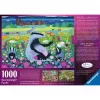 Puzzle Ravensburger Meadow Friends 1000 peças, adultos/jovens, peças clássicas encaixáveis