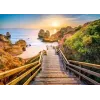 Puzzle Ravensburger Stairway to Camilo Beach Portugal, 1000 peças, 700 mm de largura