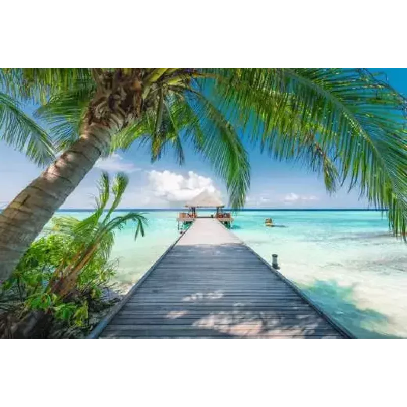Puzzle Ravensburger Traumstrand auf den Malediven — 4000 peças, imagem de alta qualidade