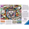 Puzzle Ravensburger Fashionably Late — 1000 peças, formato horizontal, 700 × ? mm