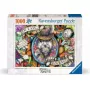 Puzzle Ravensburger Fashionably Late — 1000 peças, formato horizontal, 700 × ? mm
