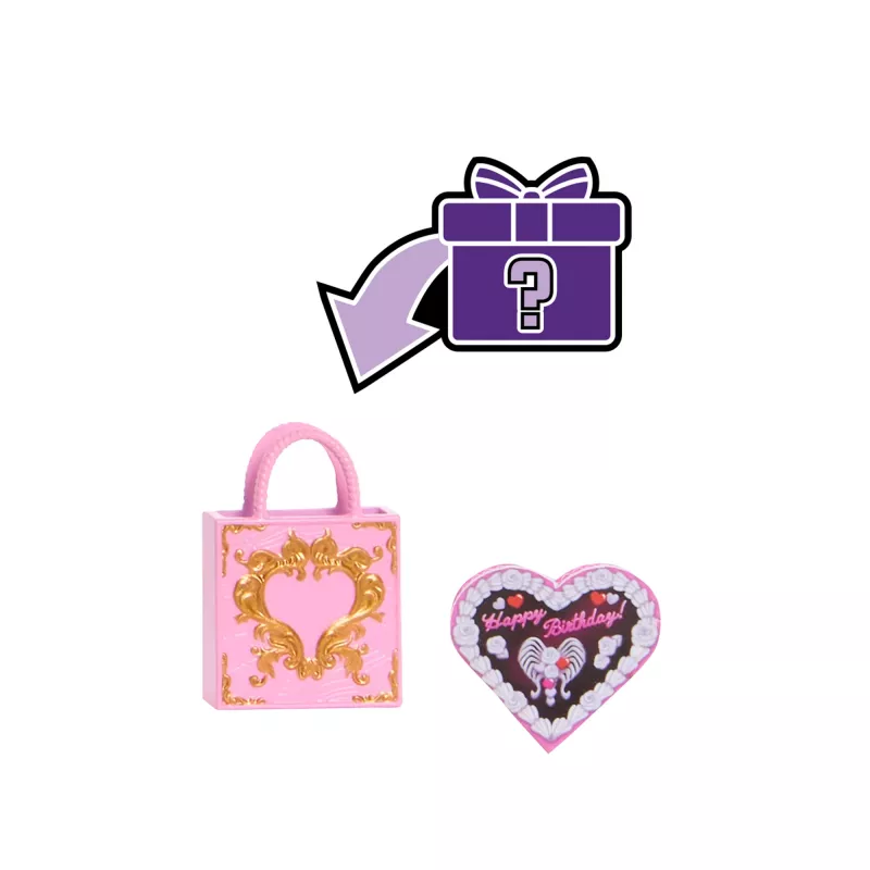 MATTEL Monster High Scary Sweet Birthday Cupid Asteria – boneca colecionável, articulada, roupa temática