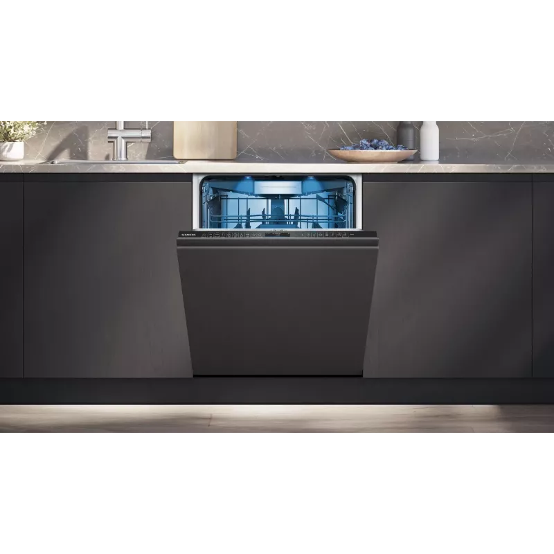 Máquina de lavar loiça Siemens iQ700 SX87TX02CE totalmente integrada 14 conjuntos de louça