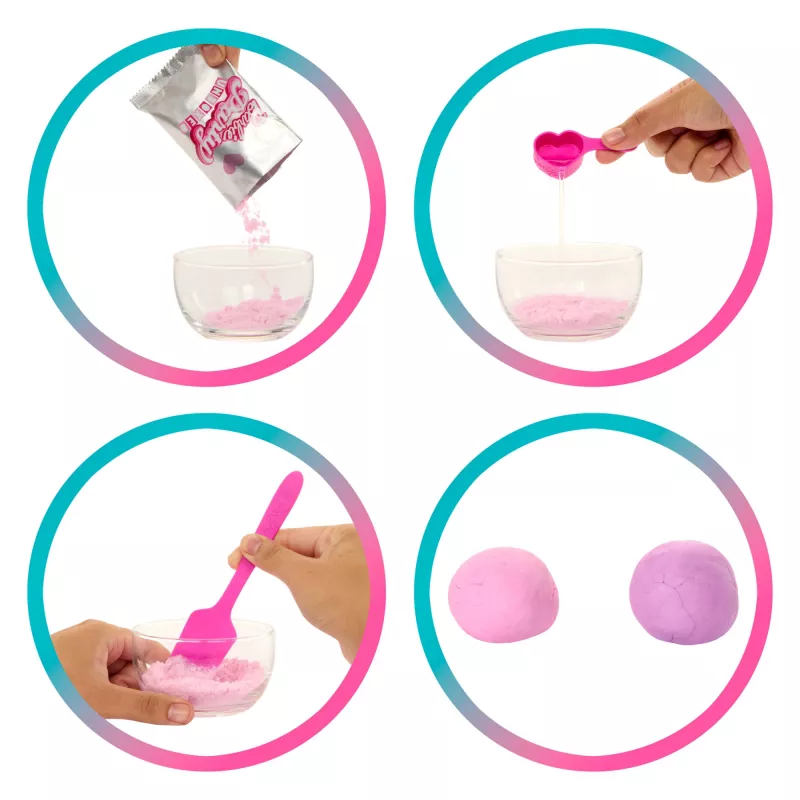 Barbie Party Unboxed Pet Birthday Series boneca e acessórios, conjunto Geburtstags-Schleifen com 10 surpresas