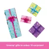 Barbie Party Unboxed Pet Birthday Series boneca e acessórios, conjunto Geburtstags-Schleifen com 10 surpresas