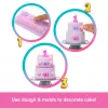 Barbie Party Unboxed Pet Birthday Series boneca e acessórios, conjunto Geburtstags-Schleifen com 10 surpresas
