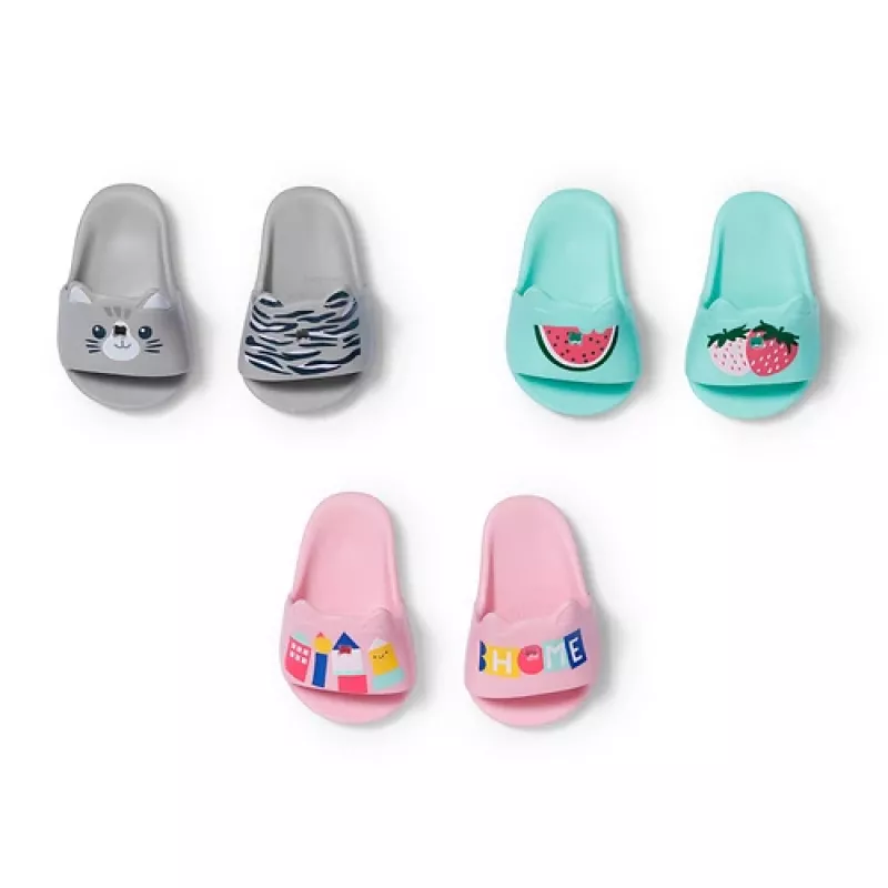 BABY born Slippers 3 sortidos 43cm sapatos para boneca