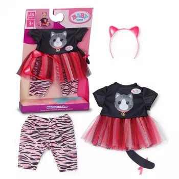 BABY born Katzenkleid conjunto de roupa para boneca
