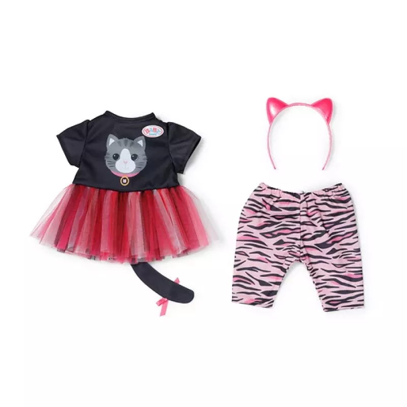 BABY born Katzenkleid conjunto de roupa para boneca