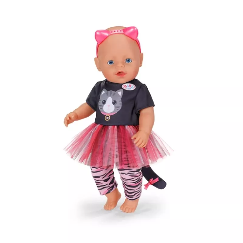 BABY born Katzenkleid conjunto de roupa para boneca