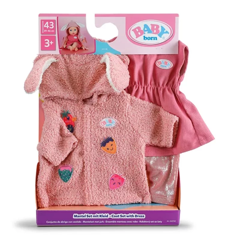 BABY born 840740 acessório para boneca conjunto de roupa para boneca