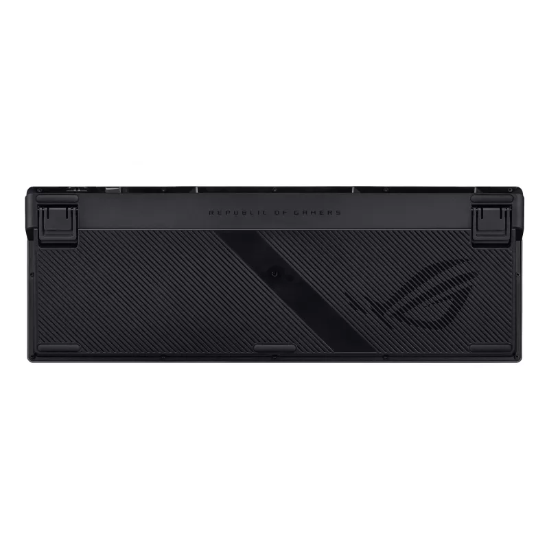 Teclado mecânico gaming ASUS ROG Azoth 96 HE — 96% QWERTZ, USB + RF Wireless + Bluetooth, switches mecânicos magnéticos, RGB, preto