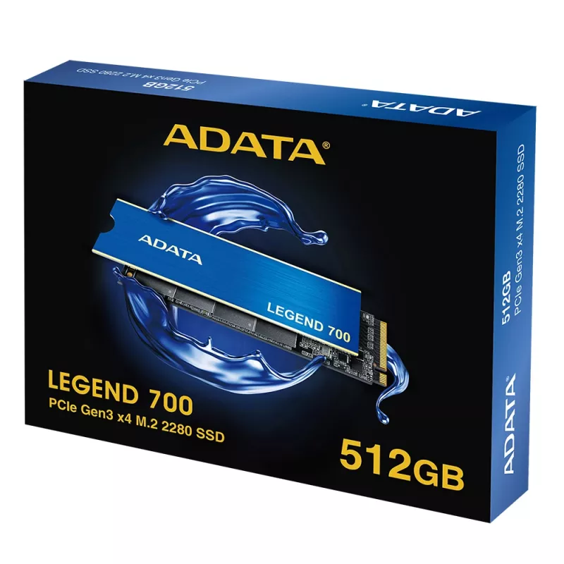 Disco SSD ADATA 512 GB M.2 2280 PCIe Gen3x4 ALEG-700-512GB