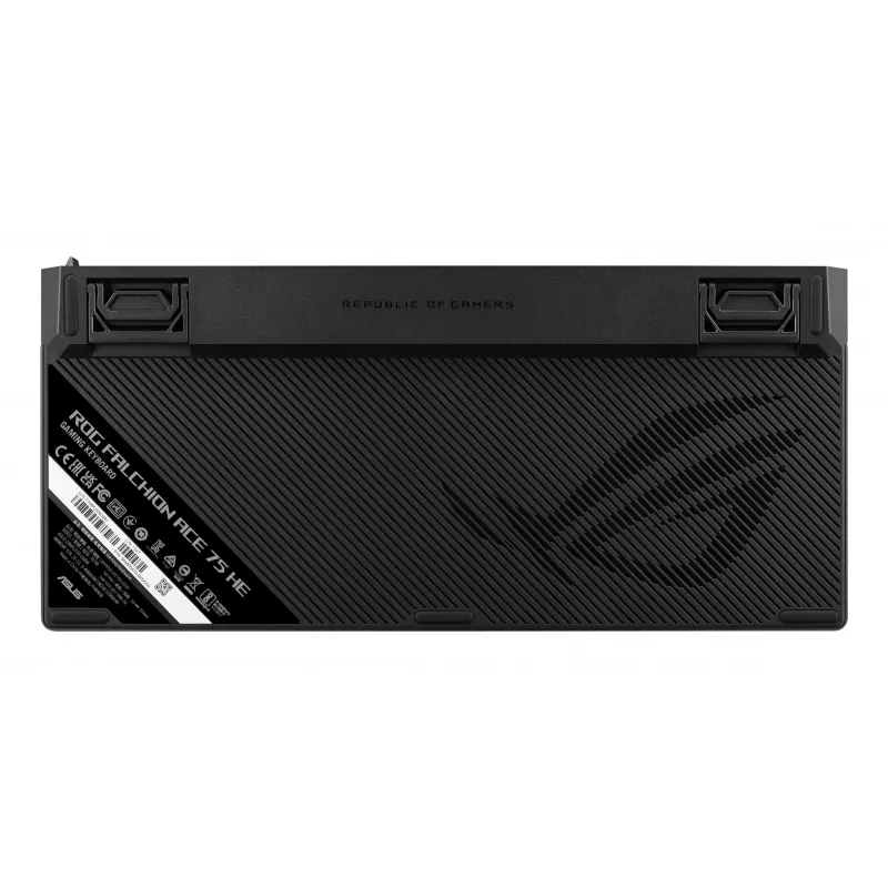 Teclado mecânico gaming ASUS ROG Falchion Ace 75% — USB, interruptores mecânicos magnéticos, RGB, preto