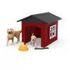Animal Schleich FARM WORLD casota com Golden Retriever