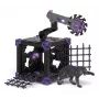 schleich ELDRADOR CREATURES BattleCave tigre das sombras, 7 ano(s), preto, cinzento, roxo