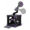 schleich ELDRADOR CREATURES BattleCave tigre das sombras, 7 ano(s), preto, cinzento, roxo