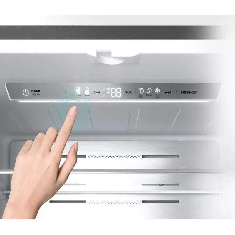 Frigorífico side-by-side Hisense RF632N4WFE de instalação livre 485 L preto