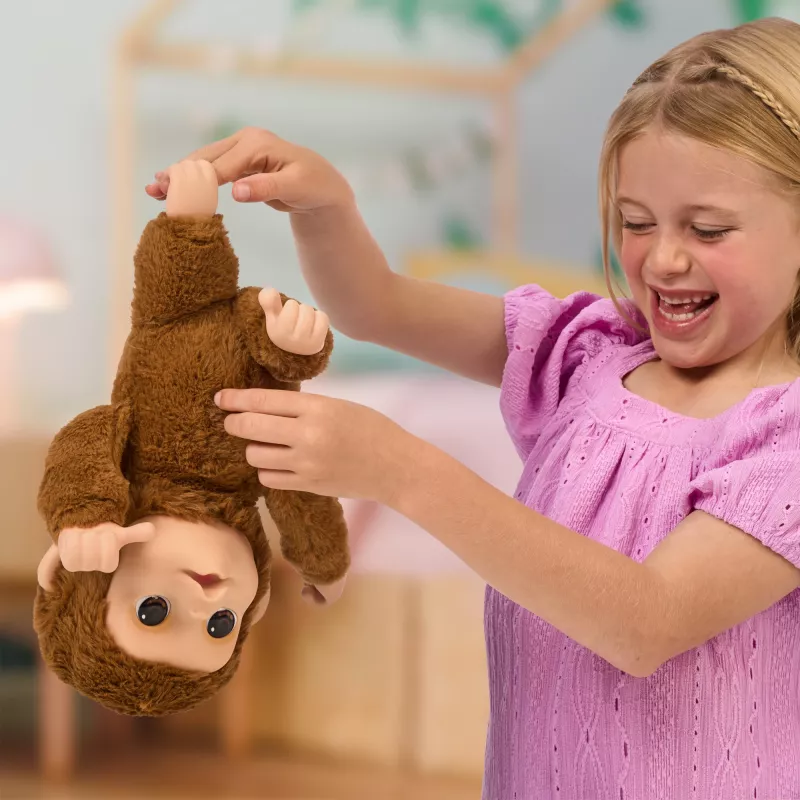 Moose Toys My Baby Monkey Mango, rapaz/rapariga, 4 ano(s), efeitos de luz, com som