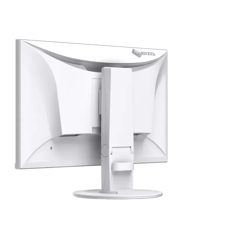 Monitor de computador EIZO FlexScan EV2400R-WT — 23,8 polegadas (60,5 cm) Full HD IPS, 1920×1080, 5 ms, hub USB, altifalantes, altura ajustável, VESA, branco