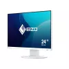 Monitor de computador EIZO FlexScan EV2400R-WT — 23,8 polegadas (60,5 cm) Full HD IPS, 1920×1080, 5 ms, hub USB, altifalantes, altura ajustável, VESA, branco