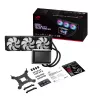 Refrigeração líquida All-in-One ASUS ROG RYUO IV 360 ARGB — radiador de 360 mm, ventoinha de 120 mm, preto
