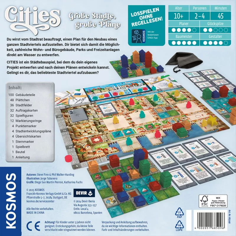 Jogo de tabuleiro/cartas Kosmos 47855963 45 min estratégia