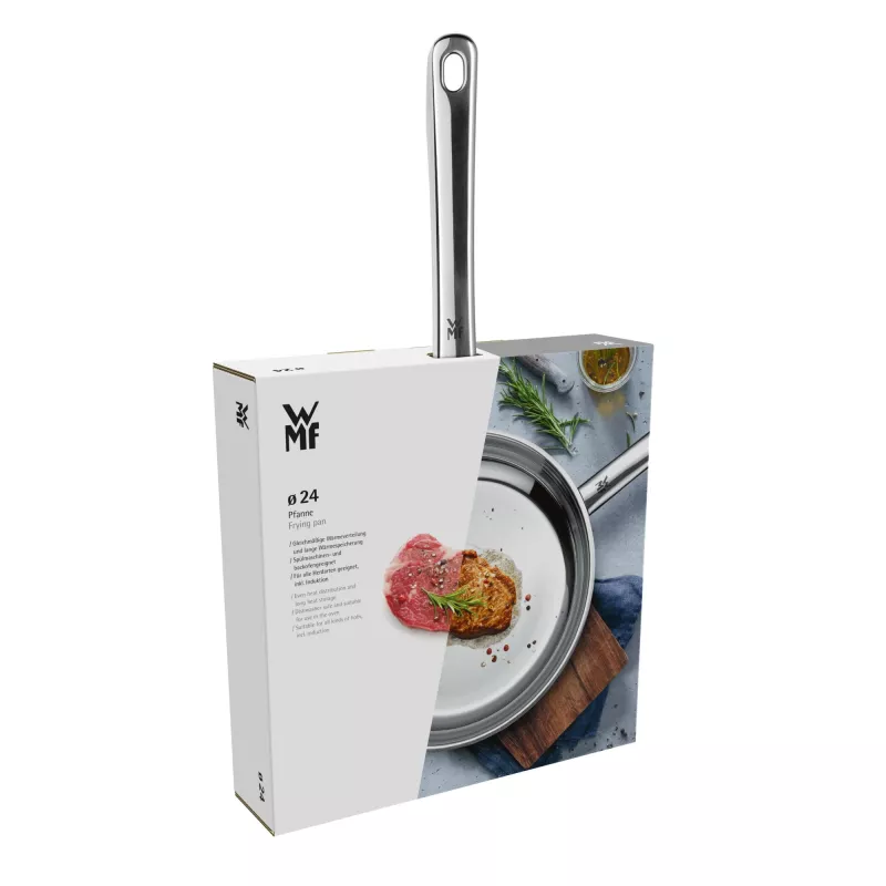 WMF Profi Frigideira 24 cm, aço inoxidável