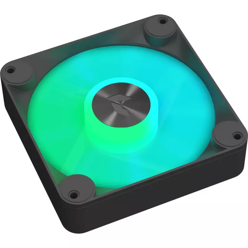 Ventoinha de caixa APNX 120 mm pack de 3 (preto) — APNX FP1-120, 3 ventoinhas