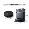 Aspirador robô Ecovacs Deebot T50 MAX PRO OMNI Gen2 — potência de aspiração 18500 Pa, 180 min de autonomia, preto