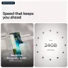 Motorola moto g77 17,3 cm (6,8 polegadas) Hybrid Dual SIM Android 16.0 5G USB Type-C 8 GB 256 GB 5200 mAh Preto