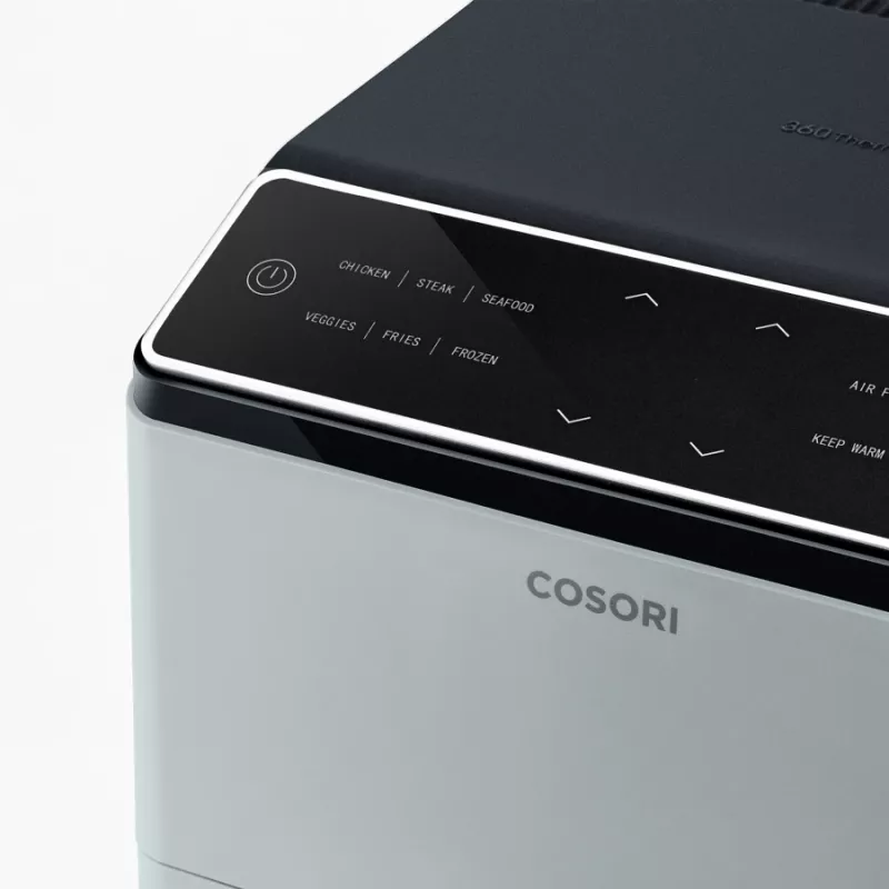 Cosori Dual Blaze Single 6,4 L Aparelho de Bancada 1750 W Fritadeira de Ar Quente Cinzento Claro