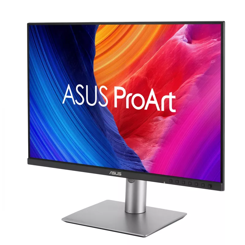 Monitor de Computador ASUS ProArt PA248QFV 61,2 cm (24,1 polegadas) WUXGA 1920x1200 IPS LCD, 5 ms, 350 cd/m², Hub USB 3.2, Altifalantes, VESA, Prateado