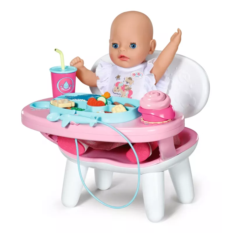 BABY born Lunchtime Table, Mesa para boneca, 3 ano(s), pilhas necessárias, efeitos sonoros, efeitos de luz