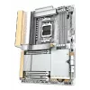 Motherboard GIGABYTE X870E AERO X3D WOOD - Suporta CPUs AMD Ryzen 9000, VRM Digital 16+2+2 fases, até 9000MHz DDR5 (OC), 2xPCIe 5.0 + 2xPCIe 4.0, Wi-Fi 7, 5GbE LAN, USB 4