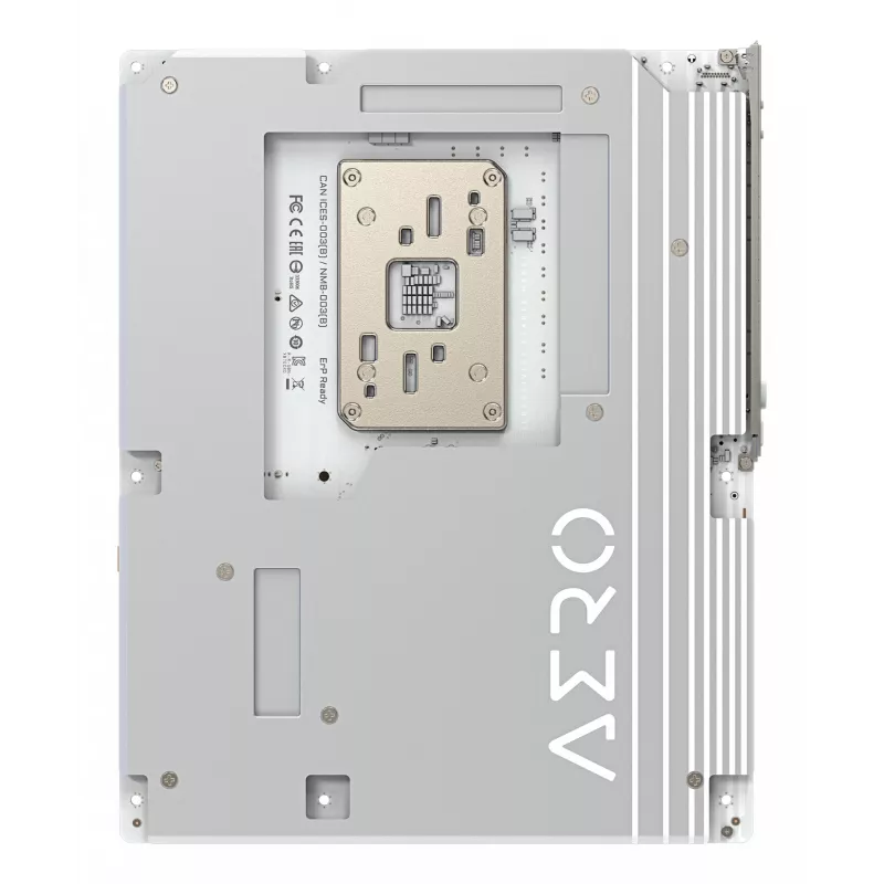 Motherboard GIGABYTE X870E AERO X3D WOOD - Suporta CPUs AMD Ryzen 9000, VRM Digital 16+2+2 fases, até 9000MHz DDR5 (OC), 2xPCIe 5.0 + 2xPCIe 4.0, Wi-Fi 7, 5GbE LAN, USB 4