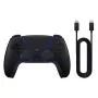 Comando Sony DualSense preto — Bluetooth/USB, PS5 & PC, USB-C, bateria de iões de lítio incorporada