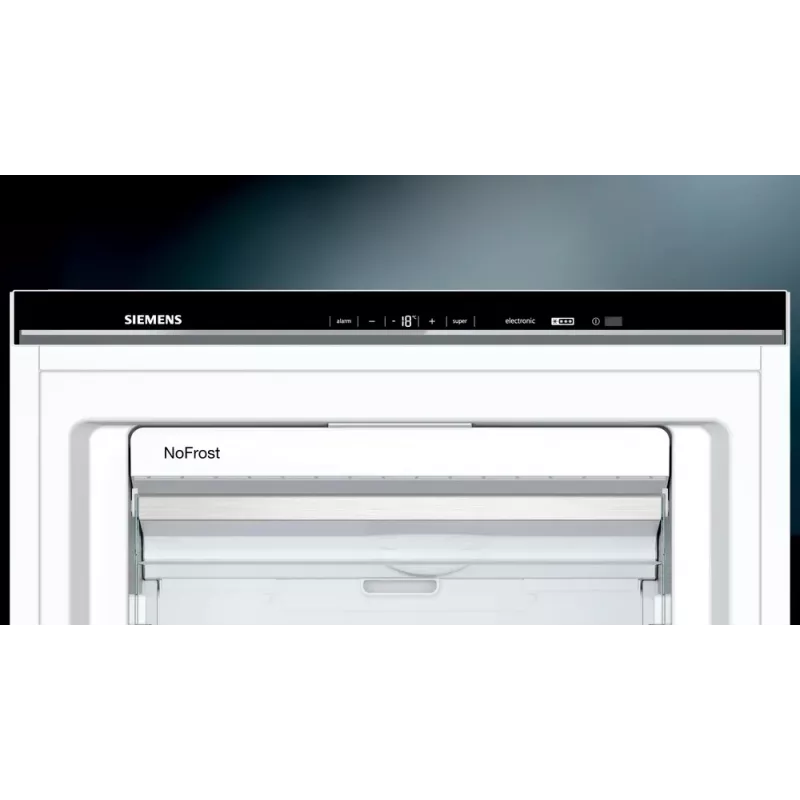 Arca congeladora Siemens GS51NAWCV vertical 290 L branco