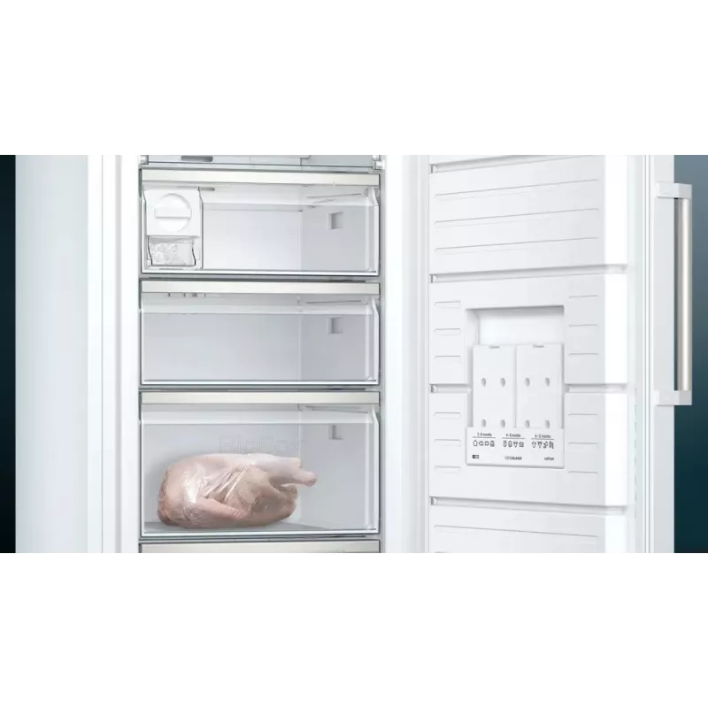Arca congeladora Siemens GS51NAWCV vertical 290 L branco