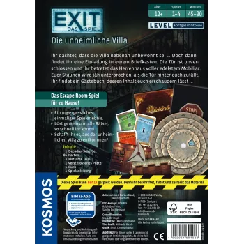 Kosmos 694036 Jogo de tabuleiro/cartas Jogo de tabuleiro Dedução