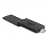 Placa de rede DeLOCK 12774 WLAN 2402 Mbit/s USB Wi-Fi 6E