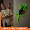 HEX BOTS Gecko brilha no escuro, robô telecomandado recarregável para crianças, sobe paredes para brinquedo de partidas & jogos, robô RC para rapazes & raparigas a partir de 4 anos
