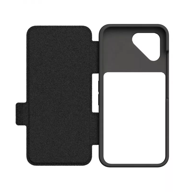 Flip-Case Fairphone F6FLIP-1ZW-WW1 para Fairphone 6, capa dobrável para ecrã de 16 cm (6,31 polegadas), plástico, preto