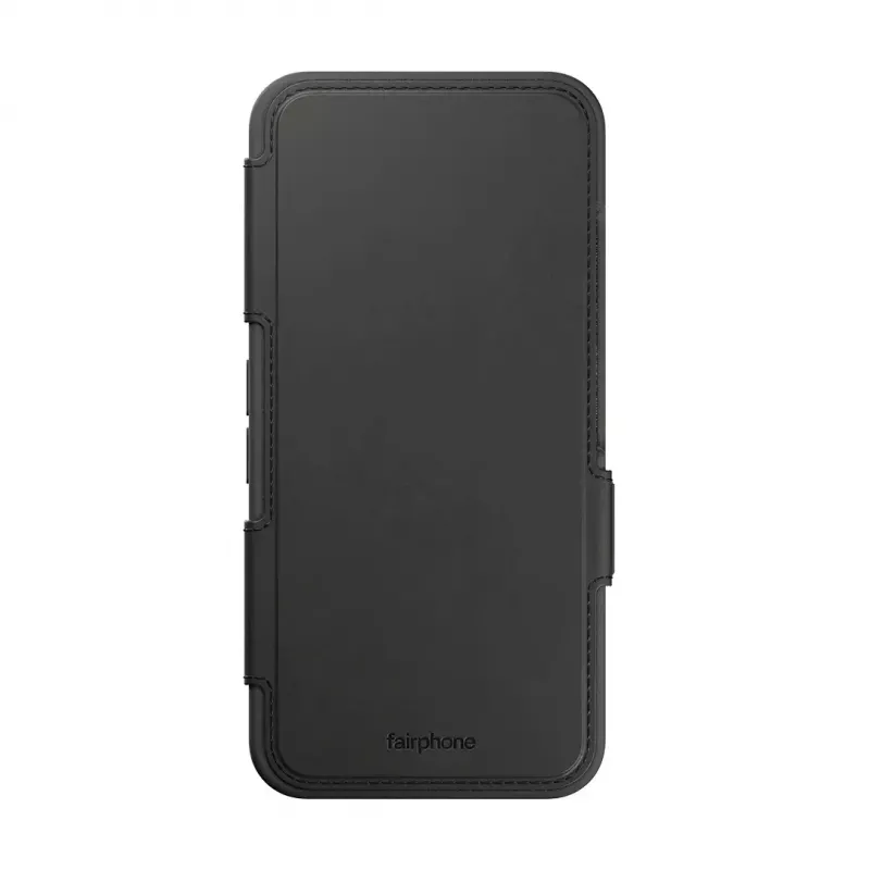 Flip-Case Fairphone F6FLIP-1ZW-WW1 para Fairphone 6, capa dobrável para ecrã de 16 cm (6,31 polegadas), plástico, preto