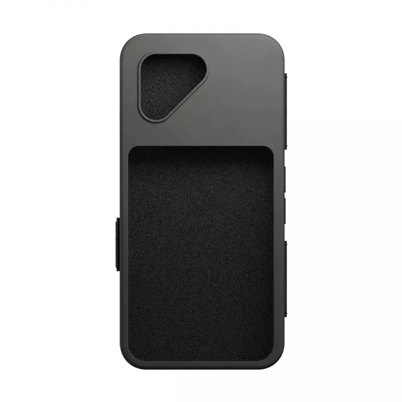 Flip-Case Fairphone F6FLIP-1ZW-WW1 para Fairphone 6, capa dobrável para ecrã de 16 cm (6,31 polegadas), plástico, preto