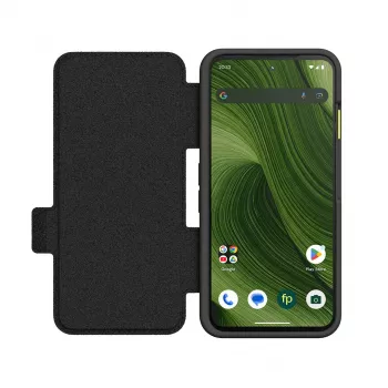 Flip-Case Fairphone F6FLIP-1ZW-WW1 para Fairphone 6, capa dobrável para ecrã de 16 cm (6,31 polegadas), plástico, preto